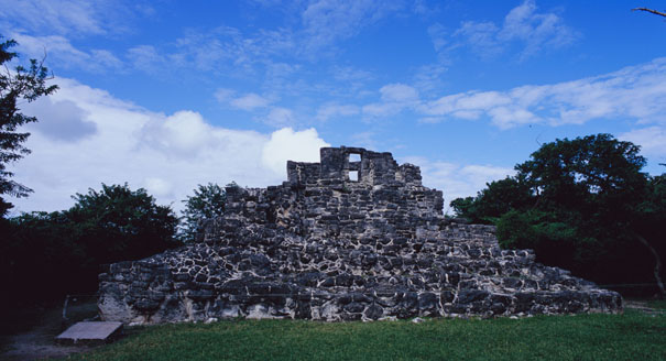 San Gervasio Mayan Temple