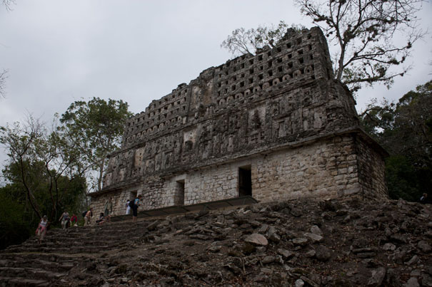 Yaxchilan Mayan Temple